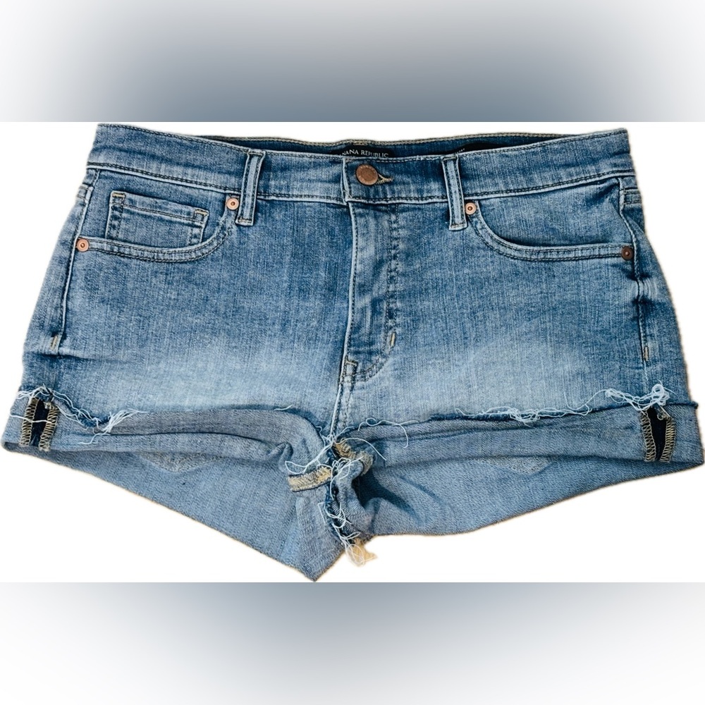 Banana Republic Mid-rise Jean Shorts